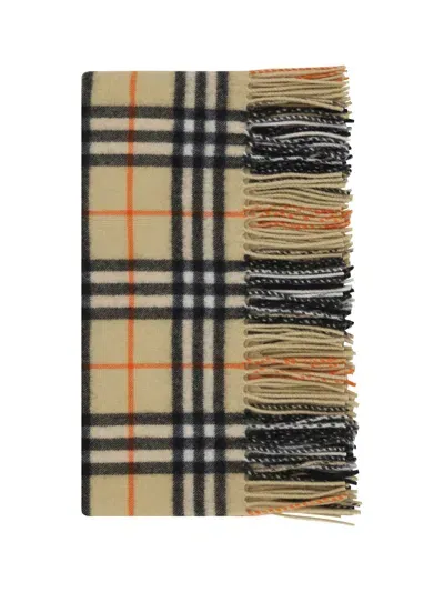 Burberry Happy Scarf In Sand