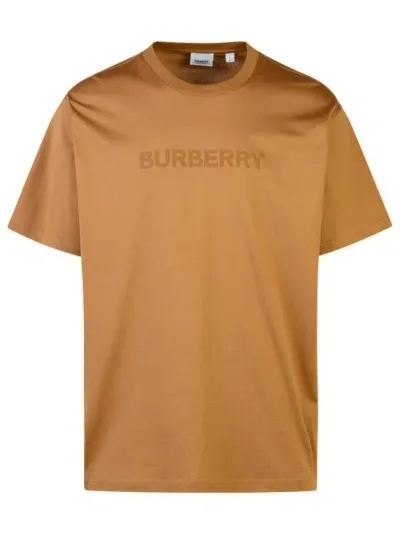 Burberry Harriston T-shirt In Brown