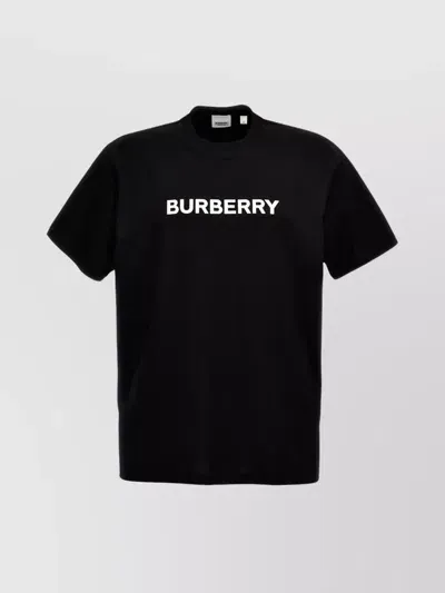 Burberry 'harriston' Crew Neck T-shirt In Multicolor