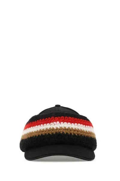 Burberry Hats And Headbands In Black