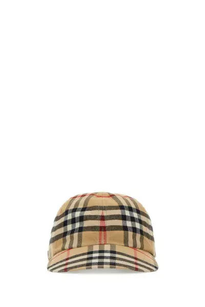 Burberry Hats And Headbands In Checked