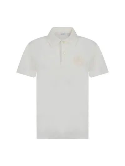 Burberry Jwear Polo In Chalk