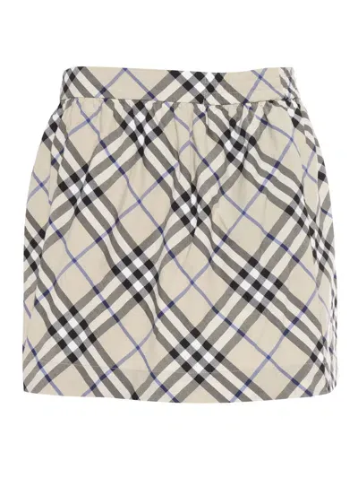 Burberry Kid Girl Skirts In Green