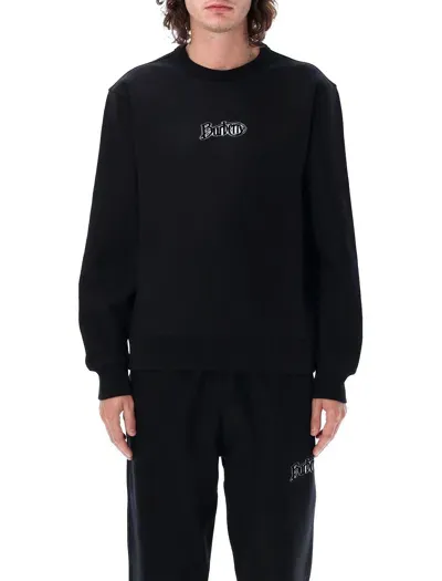 Burberry Logo Sweatshirt In Black