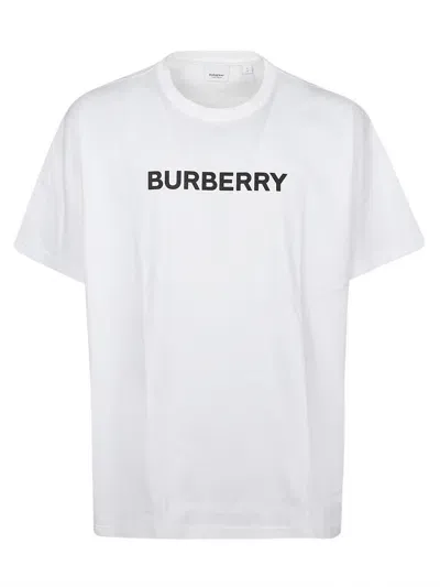 Burberry Logo T-shirt In White