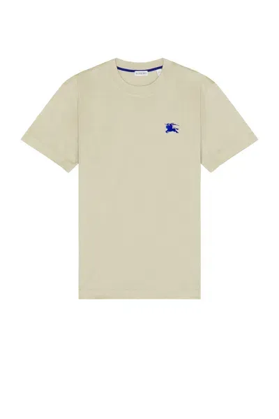 Burberry Logo T-shirt In Lichen