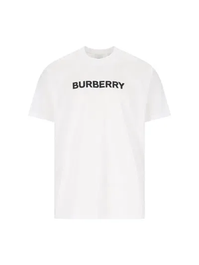 Burberry T-shirts And Polos In White