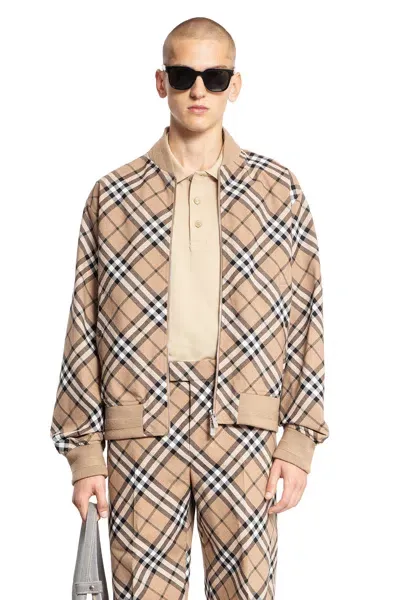 Burberry Man Beige Jackets