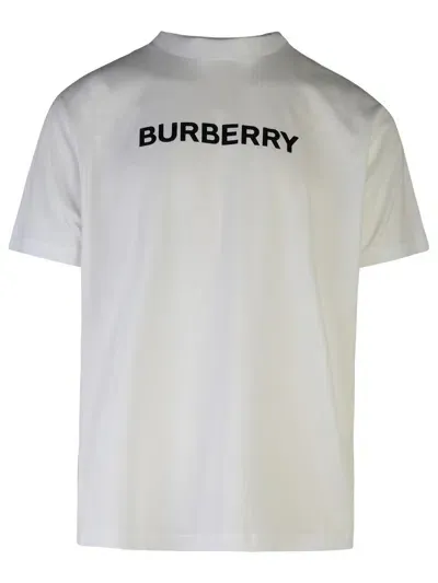 Burberry Harriston White Cotton T-shirt