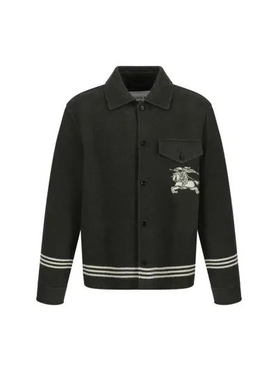 Burberry Men Jacket In Multicolor