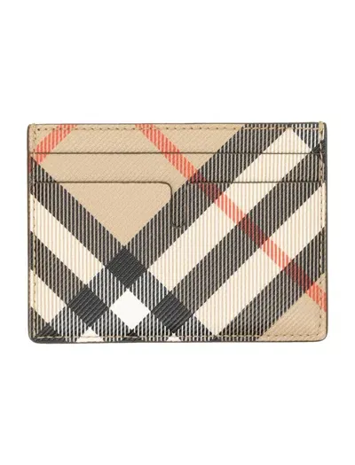 Burberry Ms Sandon Cardholder In Beige