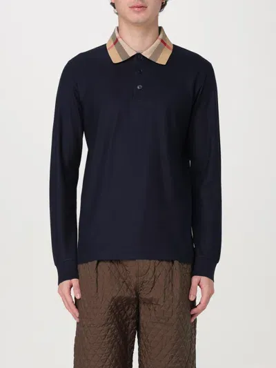 Burberry Polo Shirt  Men Color Navy