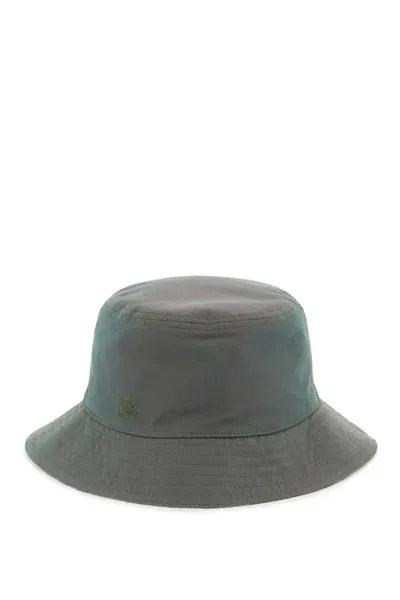 Burberry Reversible Bucket Hat In Verde