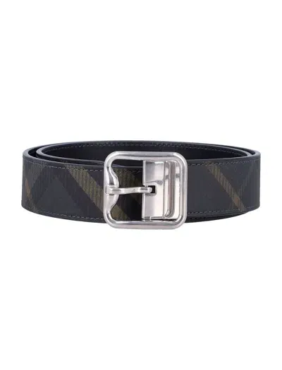 Burberry Reversible Buckle Belt In Black