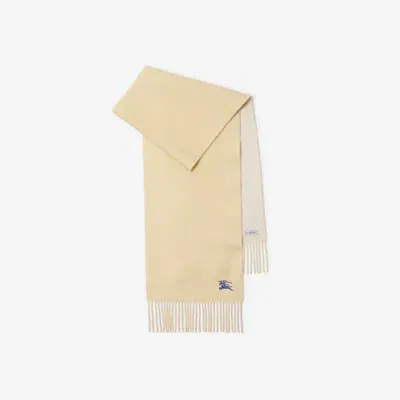 Burberry Reversible Cashmere Scarf In Neutral