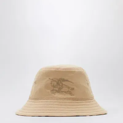 Burberry Reversible Check Pattern Beige Fisherman's Hat