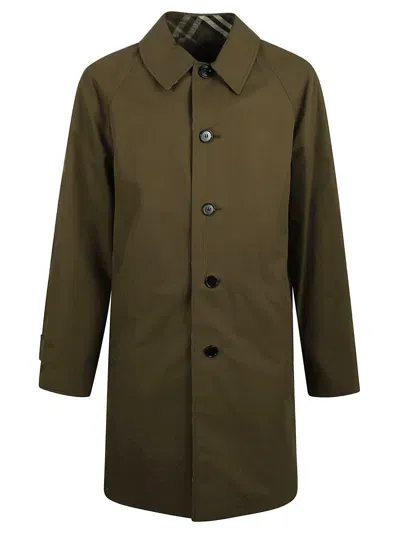 Burberry Reversible Buttoned Coat In Furrow