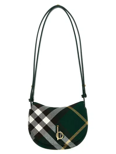 Burberry Rocking Horse Mini Shoulder Bag In Green