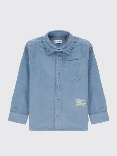 Burberry Shirt  Kids Color Blue In Blau