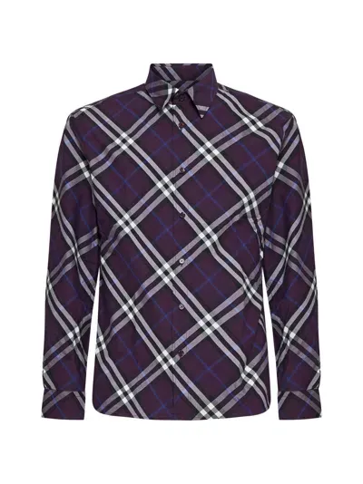 Burberry Shirt In Pansy