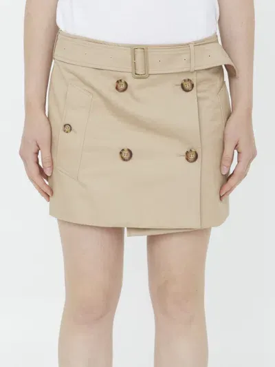 Burberry Skirts In Beige