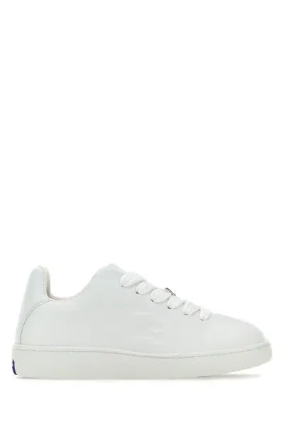 Burberry Box Sneaker In White