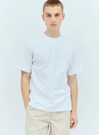 Burberry Strawberry Cotton T-shirt In White