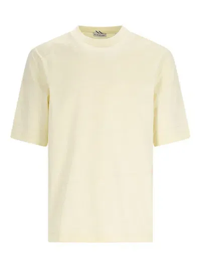 Burberry Striped T-shirt In Sherbet