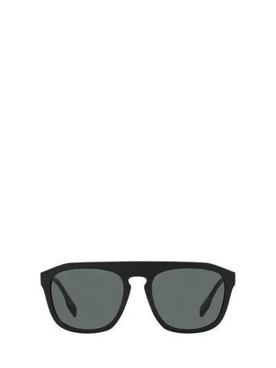 Burberry Sunglasses In Matte Black