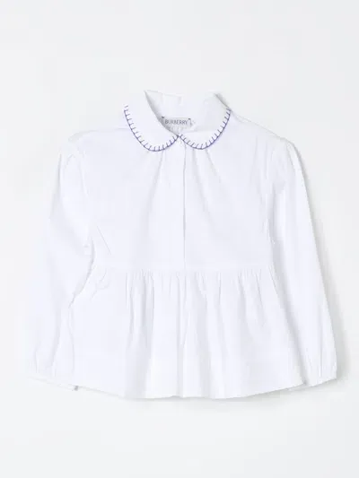 Burberry Sweater  Kids Color White In Weiss