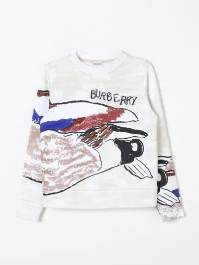 Burberry Sweater  Kids Color White In Weiss