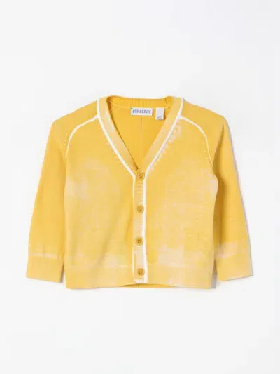 Burberry Babies' Sweater  Kids Color Yellow In Gelb