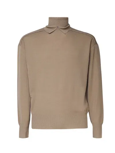 Burberry Sweaters In Beige