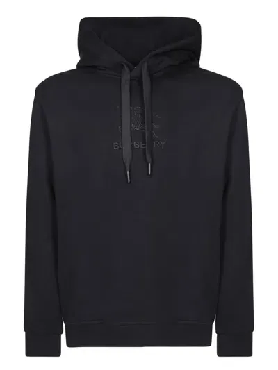 Burberry Sweatshirts In Black