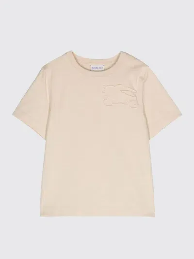 Burberry Kids' T-shirt  Kinder Farbe Beige