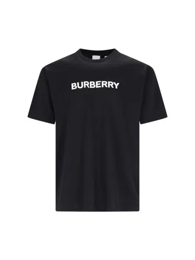 Burberry T-shirts And Polos In Black