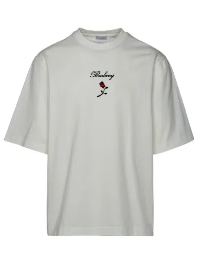 Burberry T-shirts And Polos In White