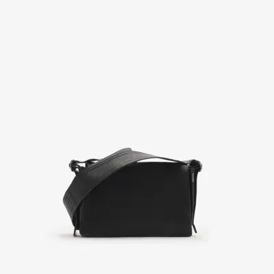 Burberry Trench Crossbody Bag In Black