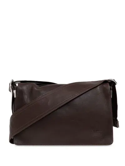 Burberry Trench Shoulder Bag In Brown