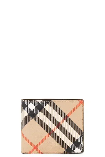 Burberry Wallet In Sand