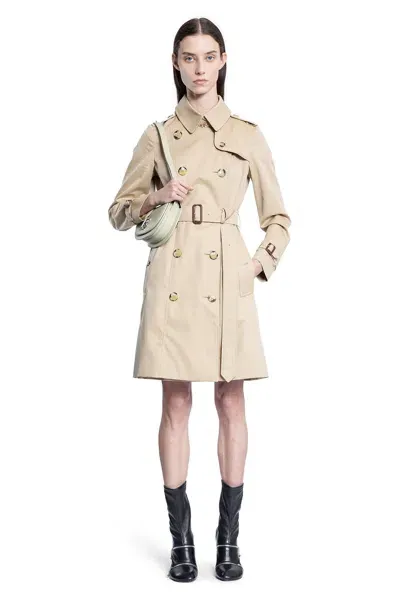 Burberry Woman Beige Coats