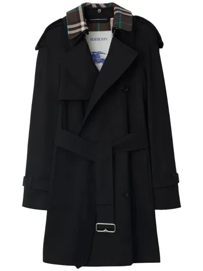 Burberry Klassischer Trenchcoat In Black