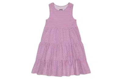 Busy Bees Kids'  Parker Racerback Dress In Lavendar Stripe