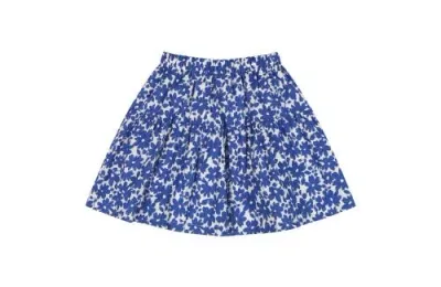 Busy Bees Kids'  Pixie Skirt In Blue Poppy