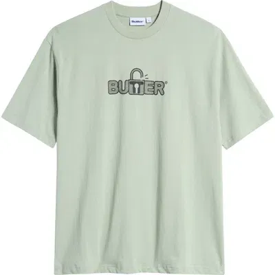 Butter Goods Lock Graphic T-shirt In Ice