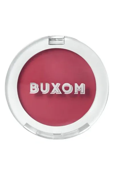 Buxom Plump Shot Collagen Peptides Plumping Cream Blush In Coral Cheer