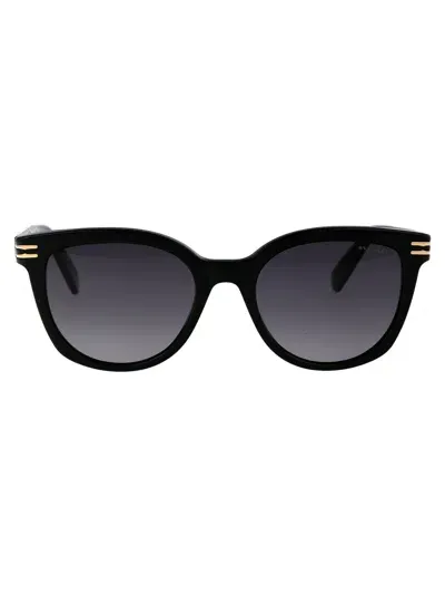 Bvlgari Sunglasses Bv40027 I 01 B In 01b Shiny Black / Gradient Smoke