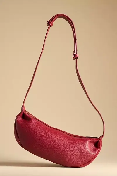 By Anthropologie Baguette Sling Bag In Purple