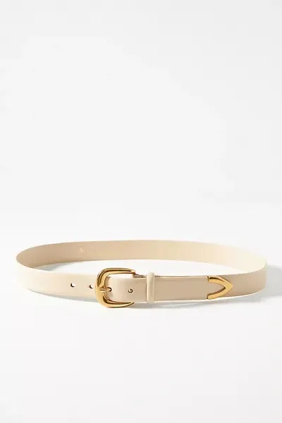 By Anthropologie Simple Western Belt In Neutral