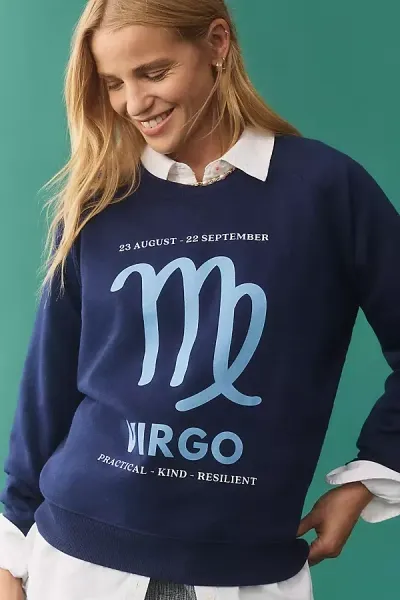 By Anthropologie Zodiac Sweatshirt